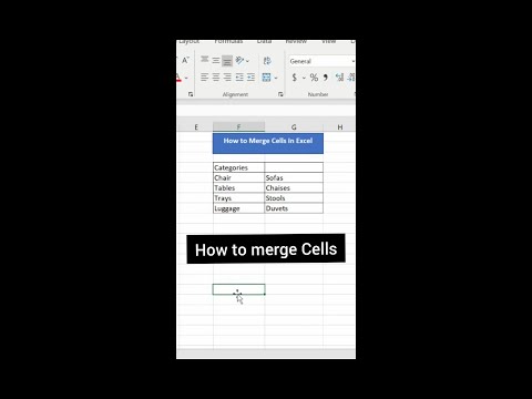 Excel Interview Questions - Merge Cells #shorts #excel #msexcel #interview #dataanalyst #data