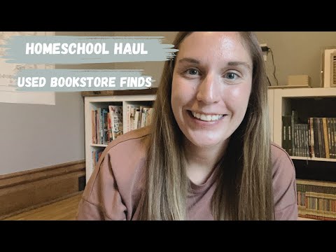 Used Bookstore Finds - Homeschool Haul!