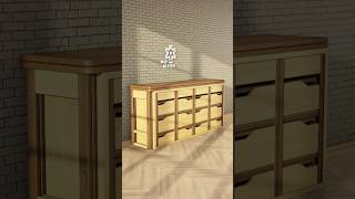 Space-Saving Furniture Design Concept: Hidden Chairs & Expanding Table