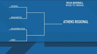 NCAA baseball tournament |  UGA, Georgia Tech continue the season