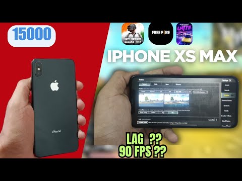 iPhone XS Max Gaming Test || Still beast performance in 2025 ???