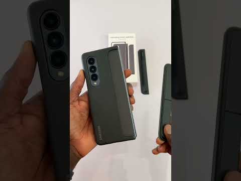 A must have case. The Standing Cover with Pen. #shorts #samsungcase #cases #tech #youtubeshorts