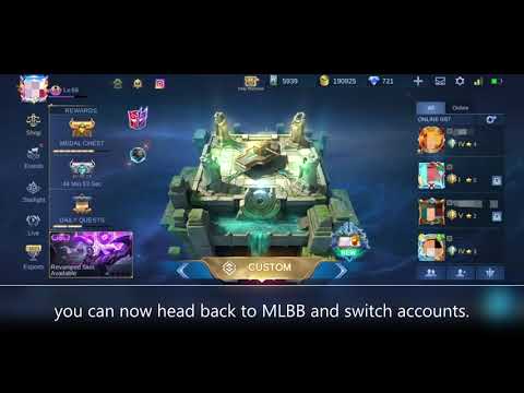 Quicker, better fix to "This account is already connected to current game data" | MLBB