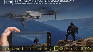 NEHEME NH525 Foldable Drones with 1080P HD Camera for Adults, RC Quadcopter WiFi FPV Live Video, Al
