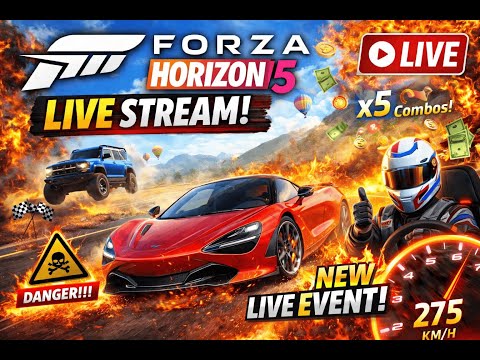 FORZA HORIZON 5 | ETS 2 LIVE 1750 HORSE POWER #ets2 #shorts #live #forzahorizon5 #minecraft #roblox
