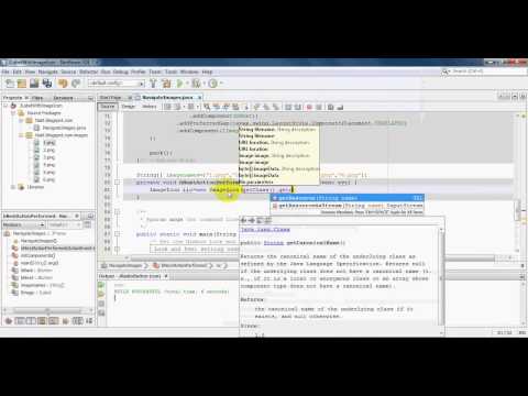 Java Swing Tutorial 05  JLabel with ImageIcon