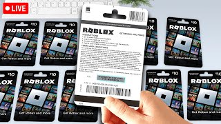 🔴 FREE 1,000,000 ROBUX GIVEAWAY LIVE! (Roblox)