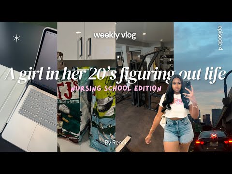 WEEKLY VLOG: *as a nursing student* | STUDYING, HOW I TAKE NOTES, NFL GF?!, SHOPPING + MORE