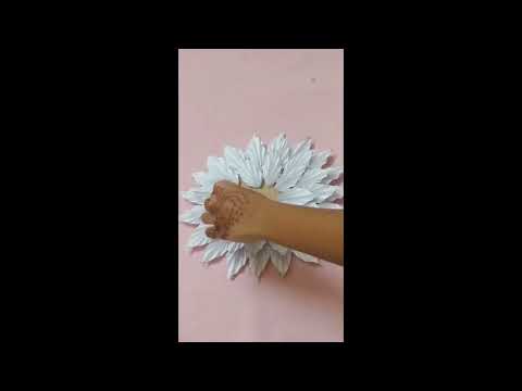 Beautiful white paper wall Hanging craft ll paper craft for home Decoration ll#NehaKrishnaCreations