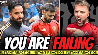 RUBEN AMORIM Is SACKING Himself! Man City 3-0 Man United Match Reaction!