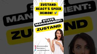 Why Zustand Is the Best Lightweight State Manager for React #reactjs  #shorts #shortsvideo