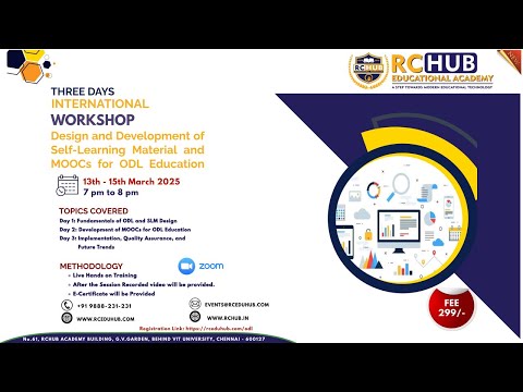 Day 2 - Development of MOOC for ODL Education.