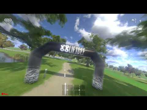 Learning to fly an FPV drone - 13 hours of Liftoff