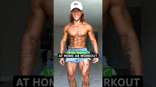 15 min “beginner” at home abs workout (dumbbells)