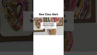 Dancing Heart Abstract Class | Learn to Create Vibrant Art!  #processart  #EasyArtClass