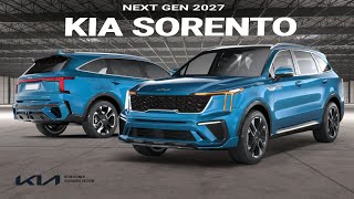 KIA SORENTO 2027 Futuristic Look Everyone Is Talking About? Redesigned