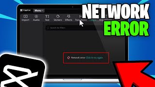 How To Fix CapCut Network Error On PC | CapCut No internet Connection Problem (EASY FIX)