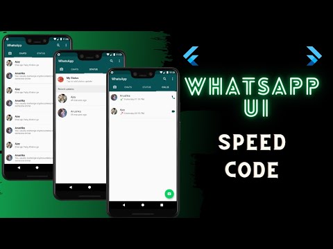 WhatsApp Clone UI Flutter | developersonline