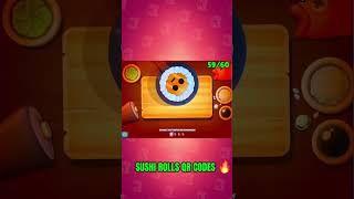 SUSHI ROLLS QR CODES  🔥😍  #brawlstarsshorts #brawlstars  #brawlstarsnewupdate