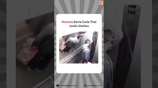 When you remove 'useless' code and suddenly everything is useless.