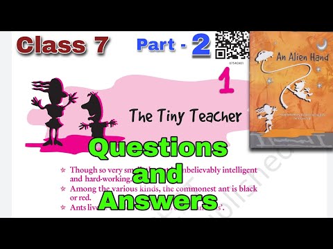 The Tiny Teacher | #class7th | #questionsandanswers | #chapter1