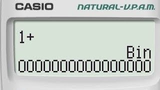 Binary Addition on Casio Calculator