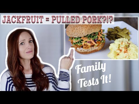 BBQ PULLED JACKFRUIT & VEGAN POTATO SALAD | Plant Based Vegan Pulled Pork Substitute | Recipe Review