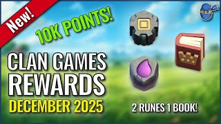 Clan Games Rewards - December 2025 | Clash of Clans