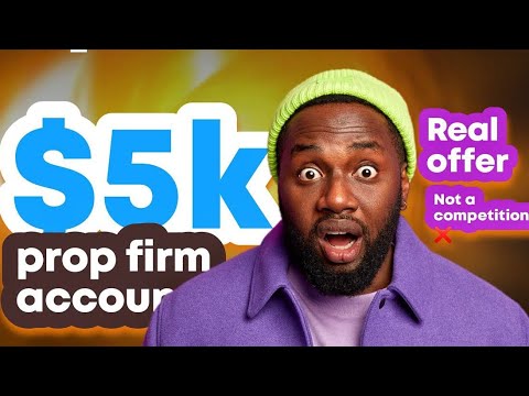 Get FREE $5000 Prop Firm Account | Start Trading with Zero Risk”
