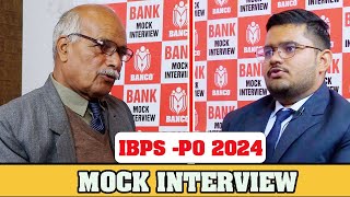 IBPS PO Mock Interview 2024 | Bank PO Interview | Darshan kumar