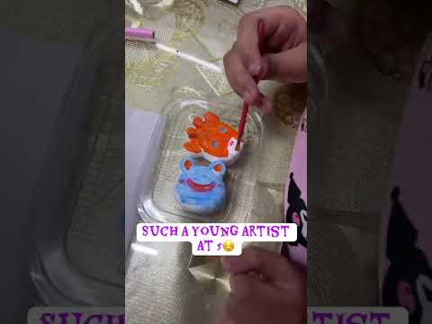 Painter's little hands #shorts #shortvideo