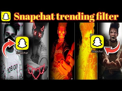 Top 5 best trending Snapchat filters 2021| new Snapchat Snapchat Red boom bhoot