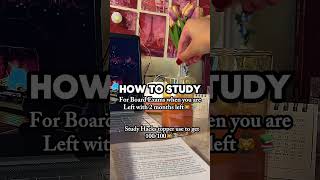 How to study for Biard Exams if you’ve two months left📚🥲#boardexam #exams #motivation #study