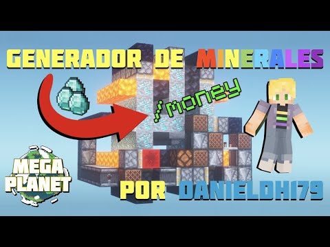 Cómo hacer un generador de minerales en MEGAPlanet SkyBlock 2.0