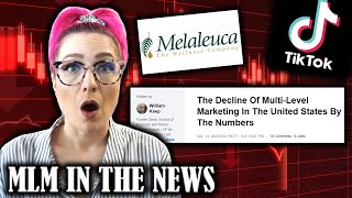 MLM in the News: Tiktok bans MLMs, an MLM shut down, the decline of MLM & more!