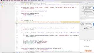 Full Stack Swift Development  :  Using URLSession | packtpub.com