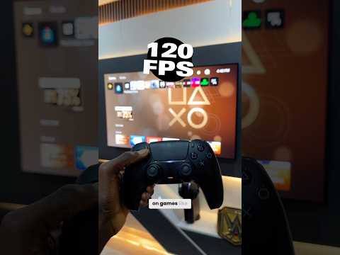 How to Get 120fps on PS5 Games: #ps5tips #shorts #marvelrivals #120fps #fortnite