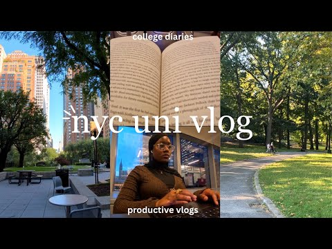 productive days in my life 📚🎧| amazon apprentice, balancing jobs, nyc student vlog