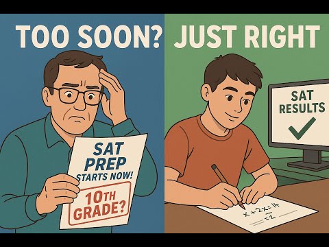 Is 10th grade too early for SAT prep?