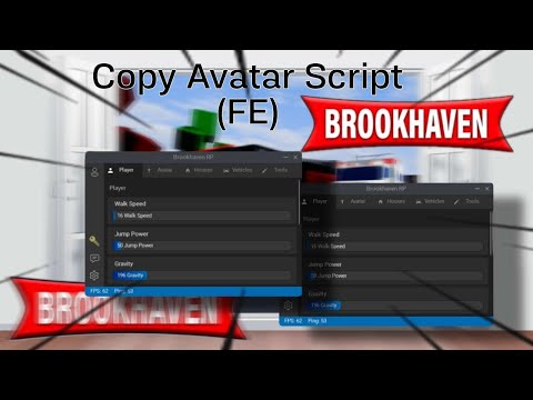 Roblox Fe Copy Avatar Script (Works in Brookhaven only) | Roblox Exploit