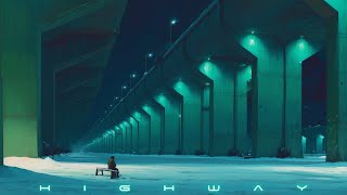 HIGHWAY: Blade Runner Sleep Ambience | Winter Cyberpunk Soundscape for Relaxation & Focus