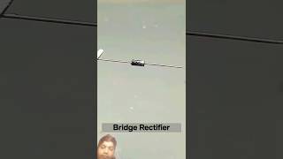 🔌 DIY Rectifier Bridge with 4 Diodes | Easy Trick!#ElectronicsHack #viralshort