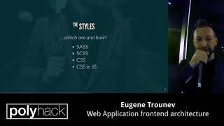 Eugene Trounev - Web Application Frontend Architecture