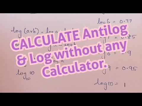Trick to find Antilog Easily