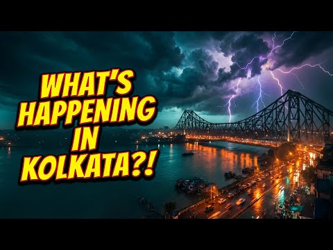 WHAT’S HAPPENING IN KOLKATA?! 😱 | Shocking Howrah Bridge Scene
