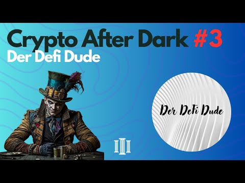 Crypto After Dark #3 - Der Defi Dude | The Pillars Live Podcast