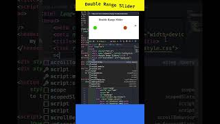 Interactive Double Range Slider ✨ Customize, Control, and Code!