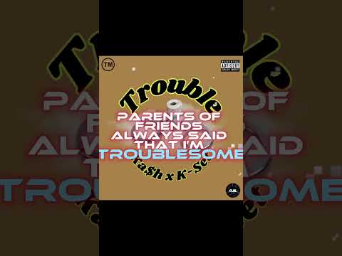 K-Set (ft.Ka$h) - Trouble (Lyric Video)[Short] #trouble #melodictrap #toronto #barrie #canadianmusic
