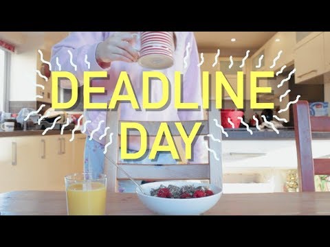 UNI DEADLINE DAY // STUDY VLOG