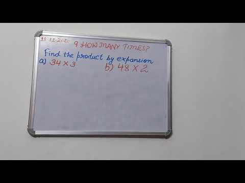 Class 3 | Chapter 9 | How Many Times? |Ncert |Mathematics|Cbse |Multiplication by Expansion method |